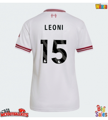 Liverpool Giovanni Leoni #15 Replica Away Stadium Shirt for Women 2026-27 Short Sleeve